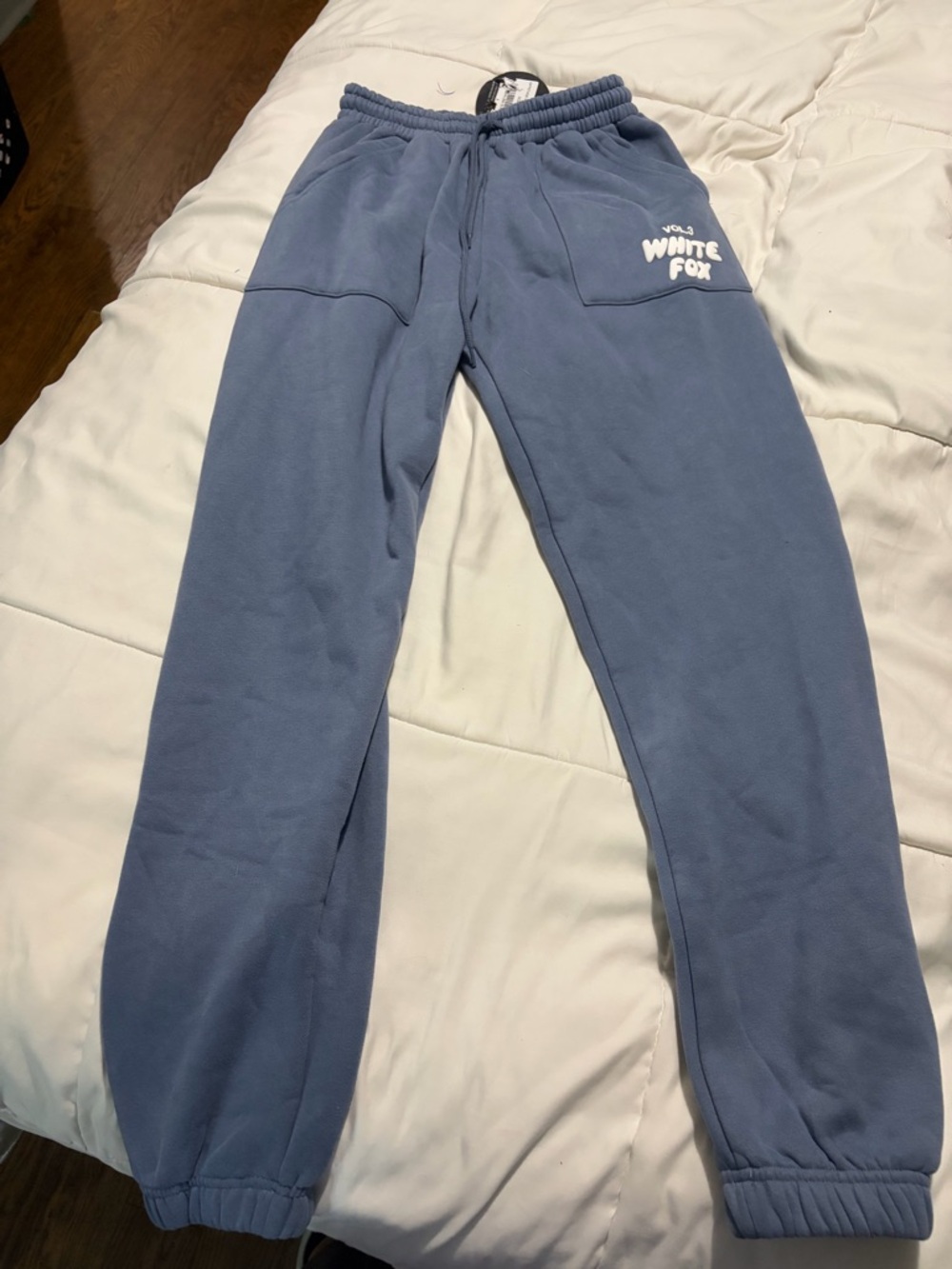 White Fox Offstage Sweatpants in Ocean